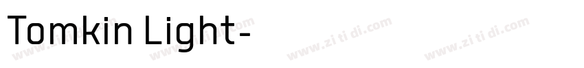Tomkin Light字体转换